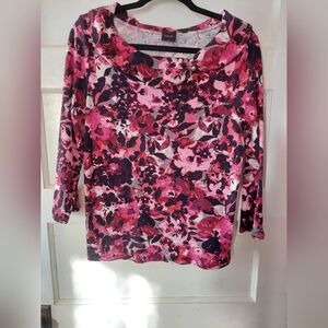 Vintage Rafaella Floral Top